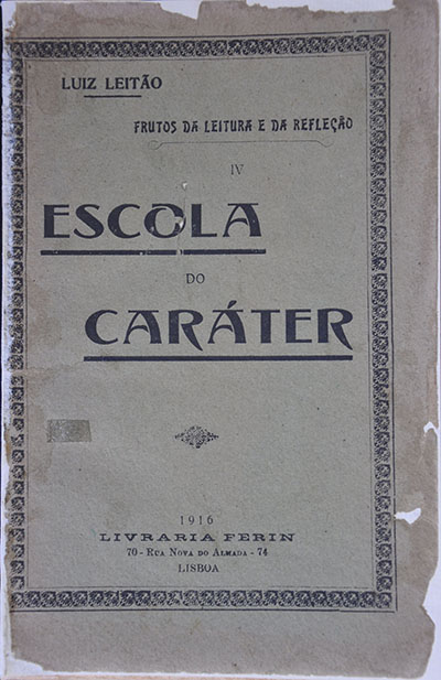 Capa da Obra