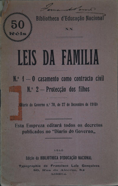 Lei Da Familia