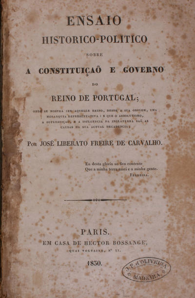 Capa da Obra