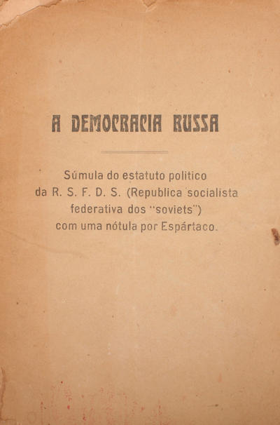 Capa da Obra