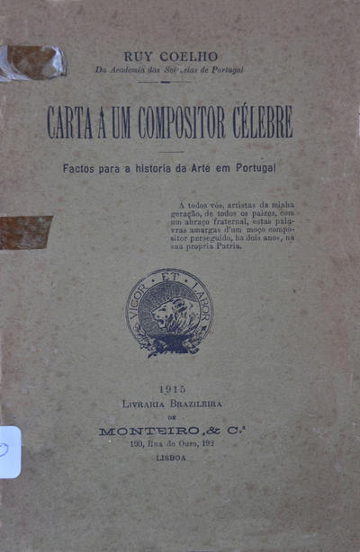 Capa da Obra