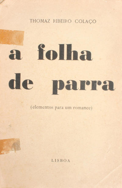 Capa da Obra