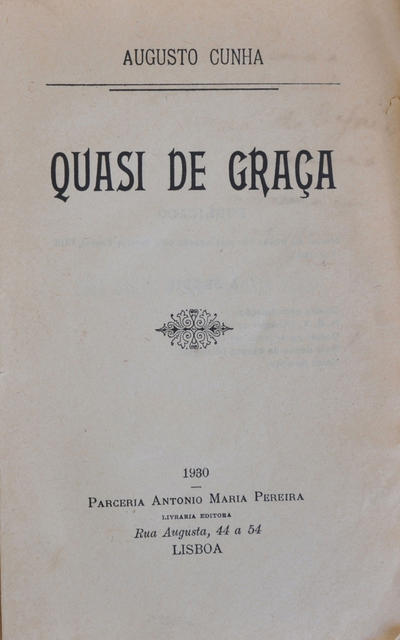 Capa da Obra