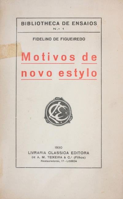 Capa da Obra