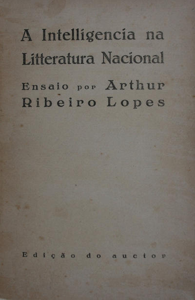 Capa da Obra