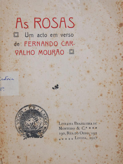 Capa da Obra