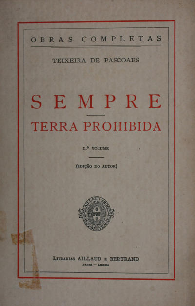 Capa da Obra