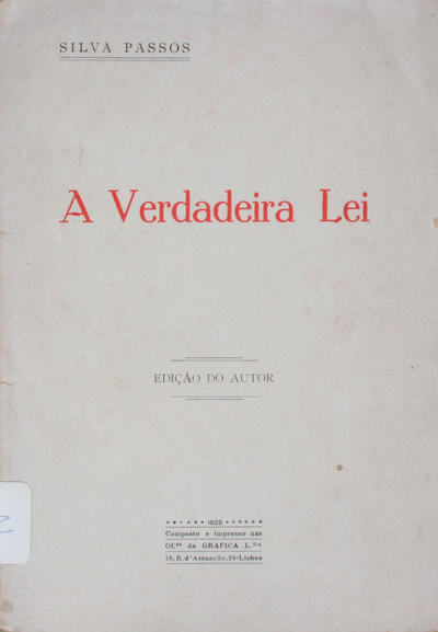 Capa da Obra