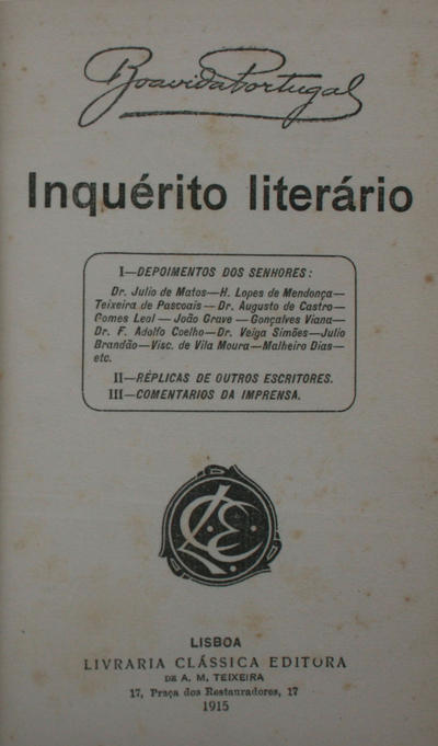 Capa da Obra