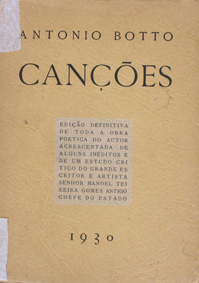 Capa da Obra