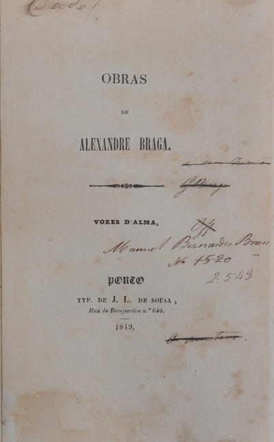 Capa da Obra