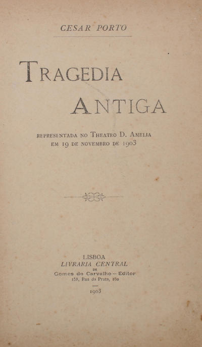 Capa da Obra