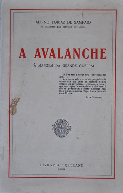 Capa da Obra