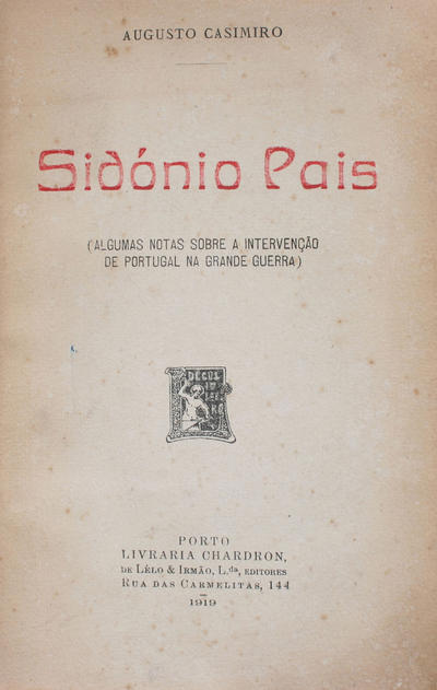 Capa da Obra